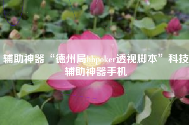 辅助神器“德州局hhpoker透视脚本	”科技辅助神器手机