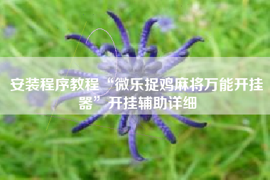 安装程序教程“微乐捉鸡麻将万能开挂器	”开挂辅助详细