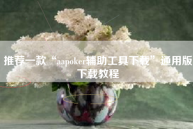 推荐一款“aapoker辅助工具下载”通用版下载教程