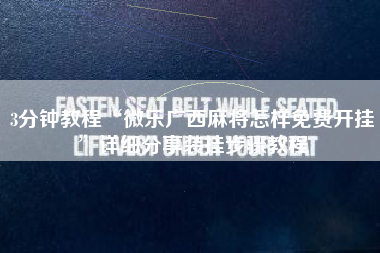 3分钟教程“微乐广西麻将怎样免费开挂”详细分享装挂步骤教程