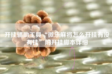 开挂辅助工具“微乐麻将怎么开挂有没有挂”附开挂脚本详细